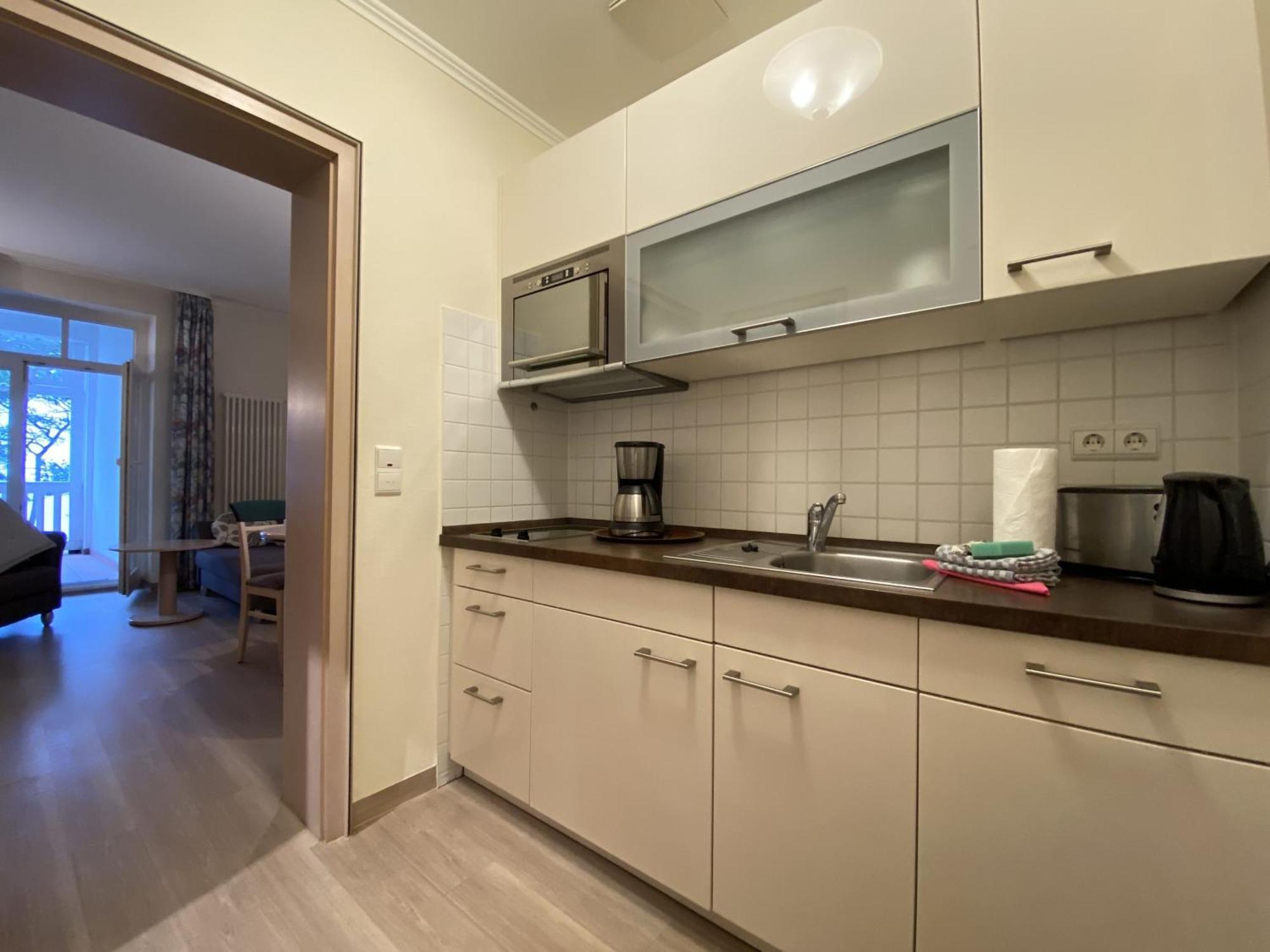 Ferienwohnung Ostseeblick In Der Villa Seeadler Binz Bagian luar foto